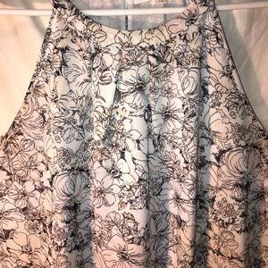 Sleeveless Floral print Blouse